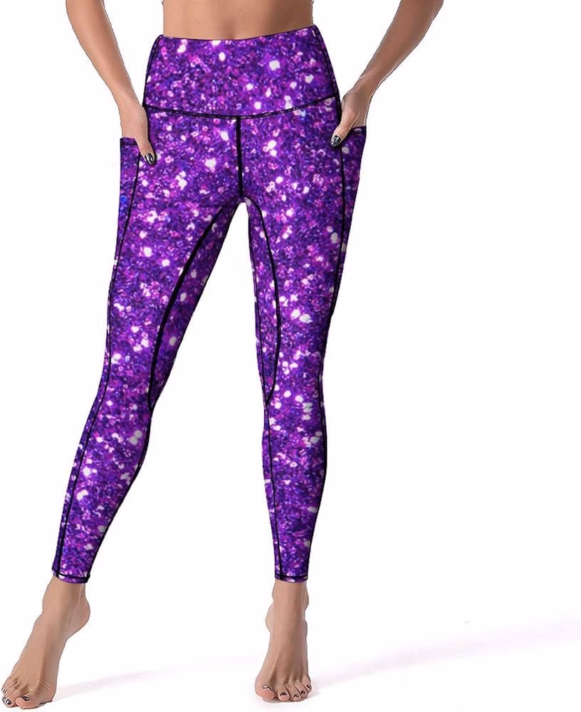 What color goes with purple leggings?