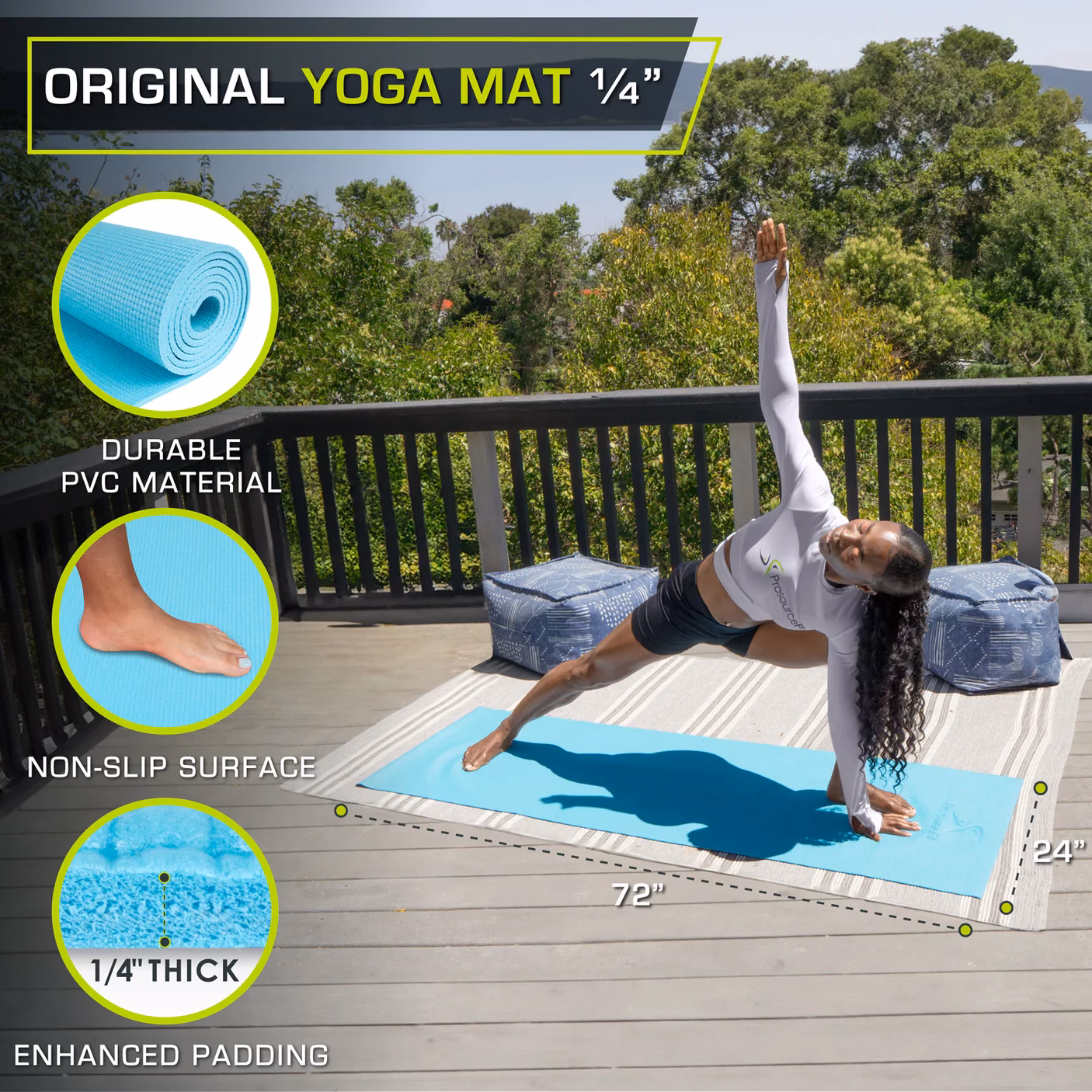 Is PVC safe for yoga mats?