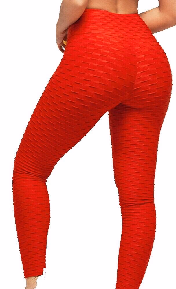 Are red leggings flattering?