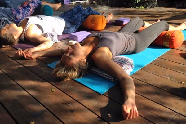 How many times a week should you do restorative yoga?