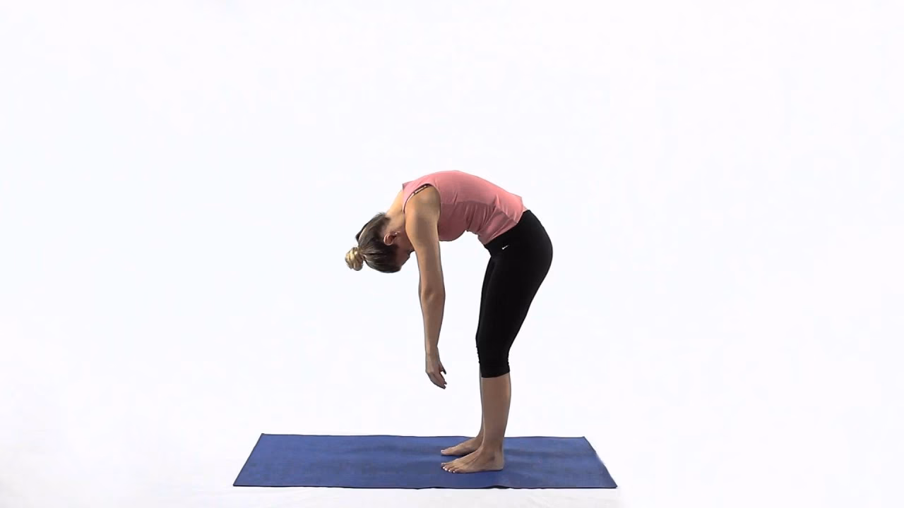 What are the benefits of the roll down exercise?