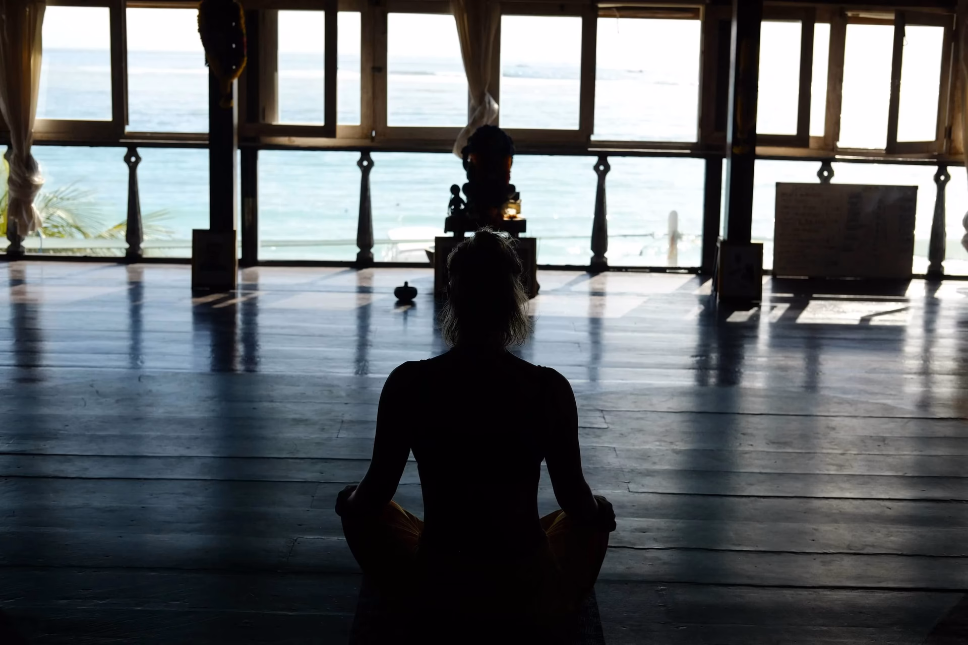 Who owns Santosha yoga?