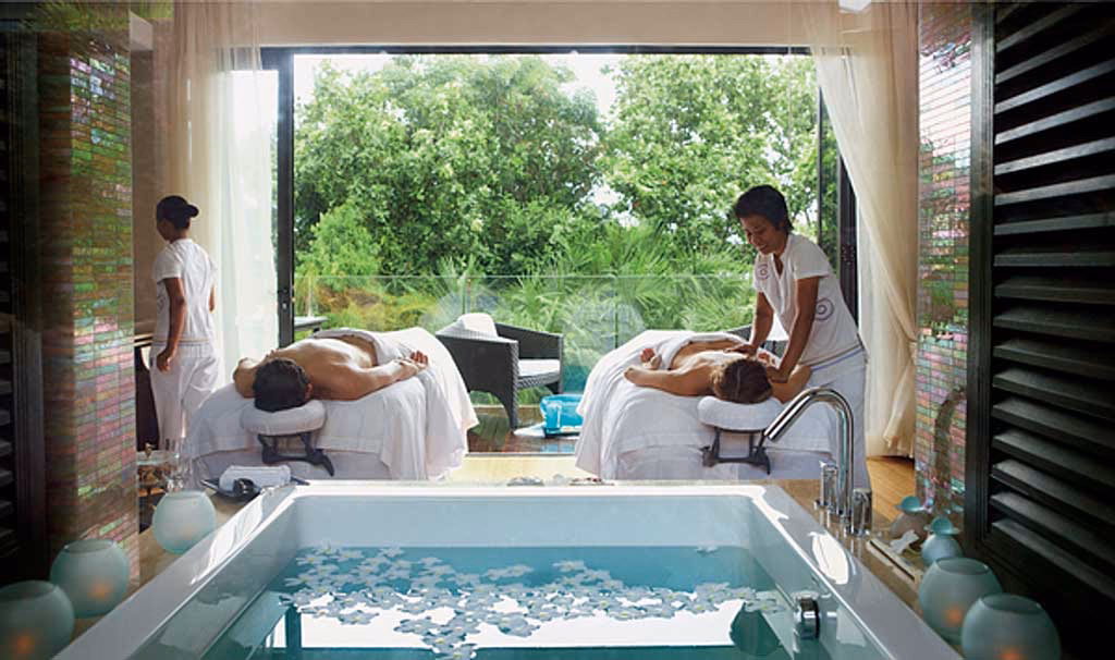 What is the difference between a spa and a wellness center?