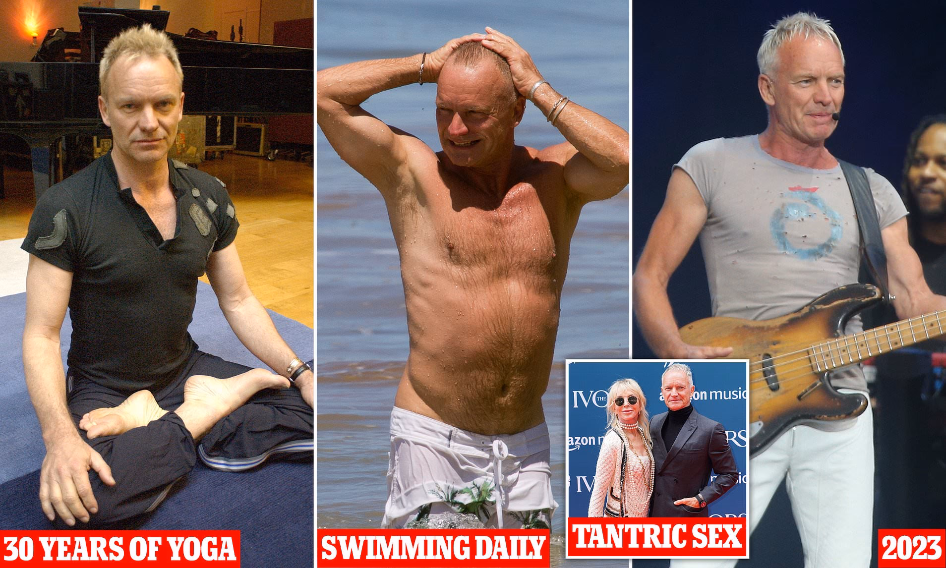 What yoga does Sting practice?