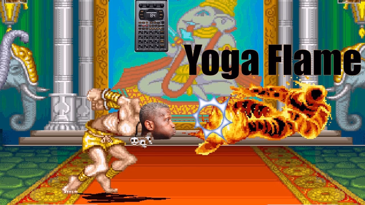 How to do yoga fire Dhalsim?