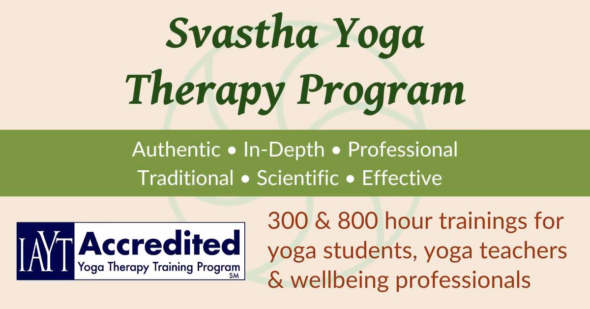 How does yoga therapy work?