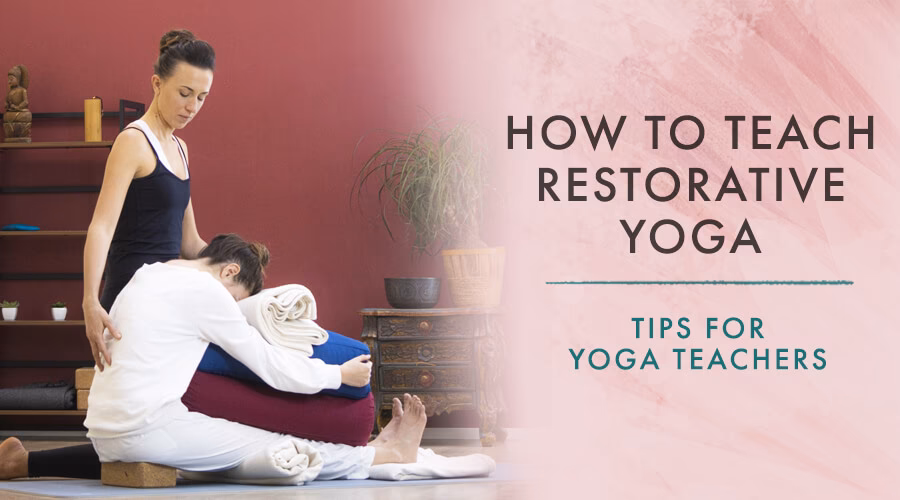 How to begin a restorative yoga class?