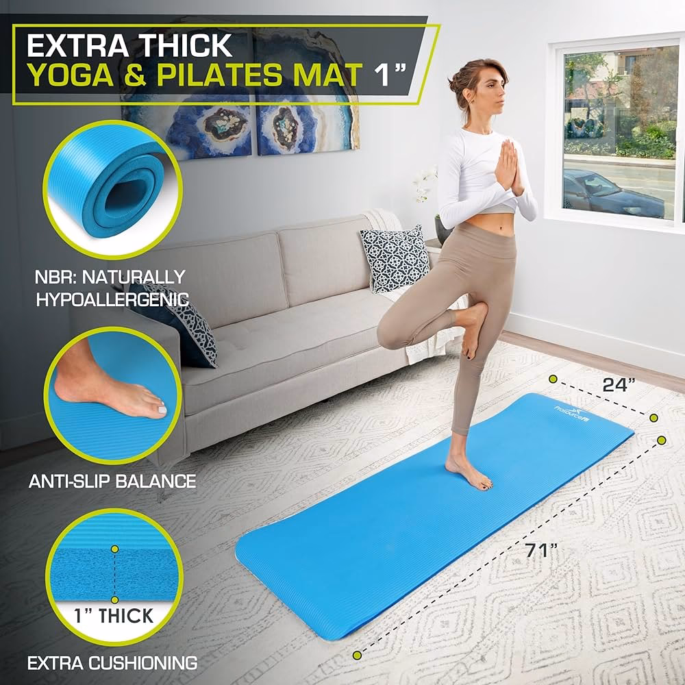 What are the thickest yoga mats?