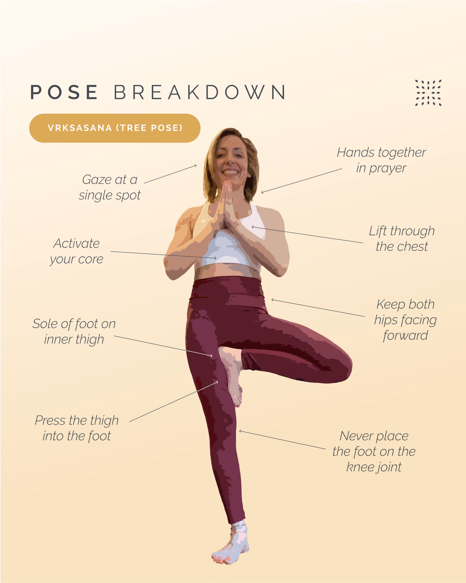 What is the Tree Pose good for?