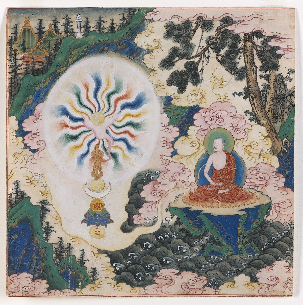 What are the 4 activities of Vajrayana?
