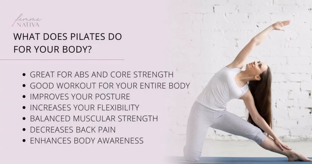 What kind of body does Pilates build?