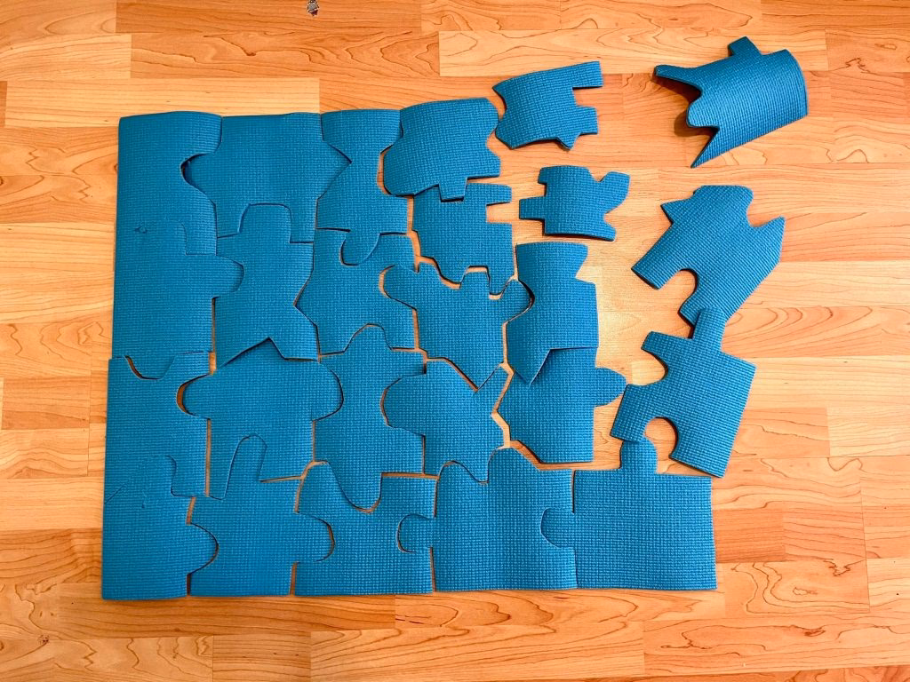 How to dispose of an old yoga mat?