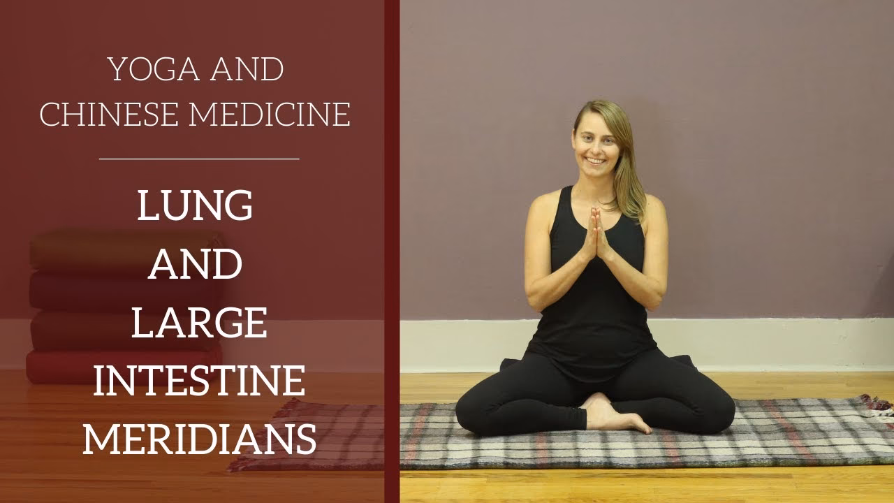 How do you stretch the large intestine meridian?