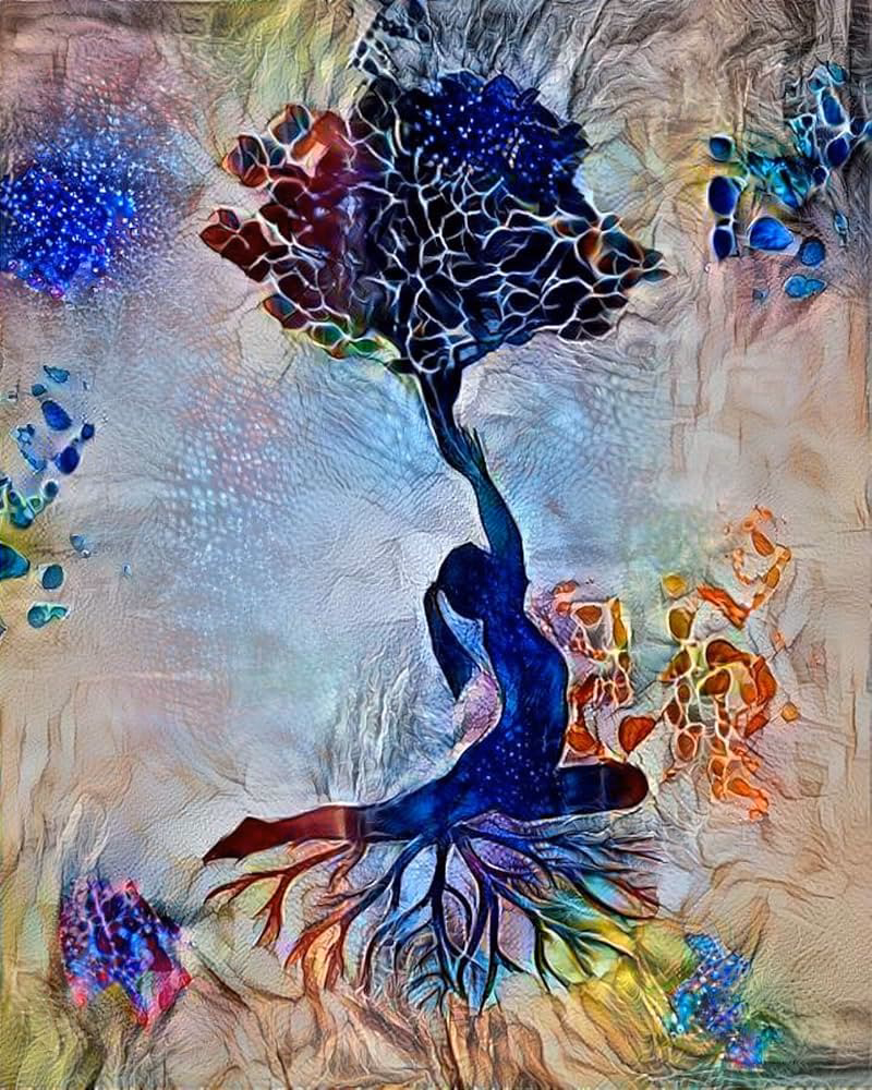 What is yoga style painting?