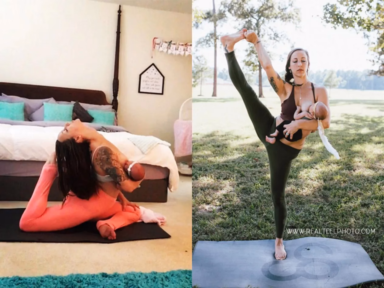 What should be avoided when breastfeeding?