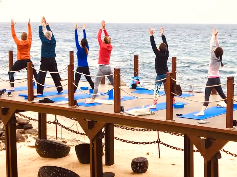Which Canary Island is best for yoga?