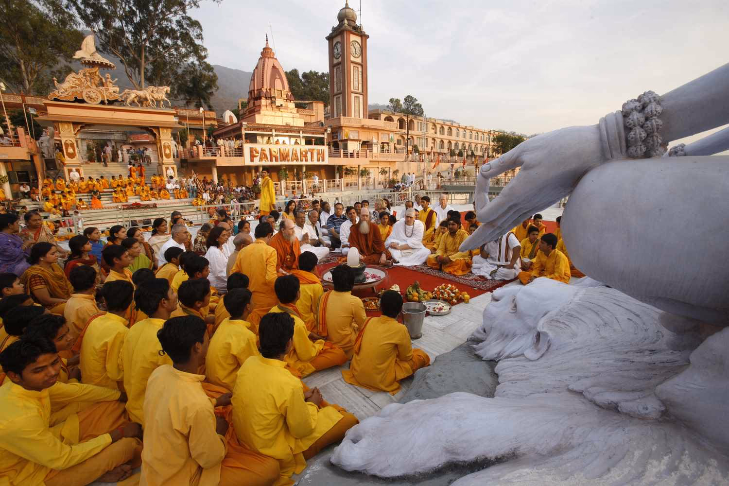Who was the famous yogi in Rishikesh?