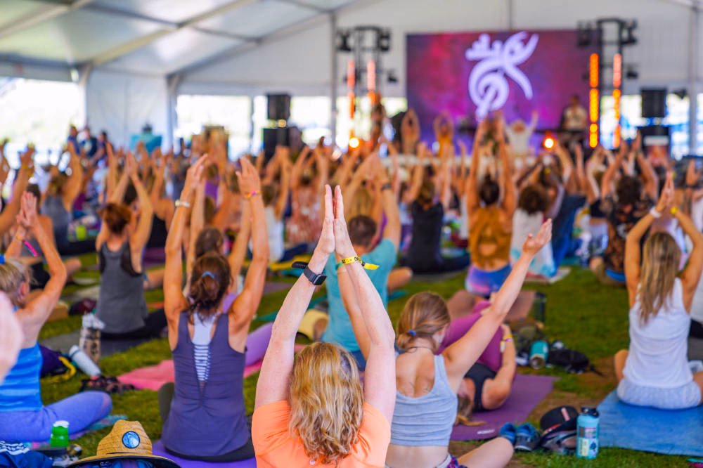What are yoga festivals?