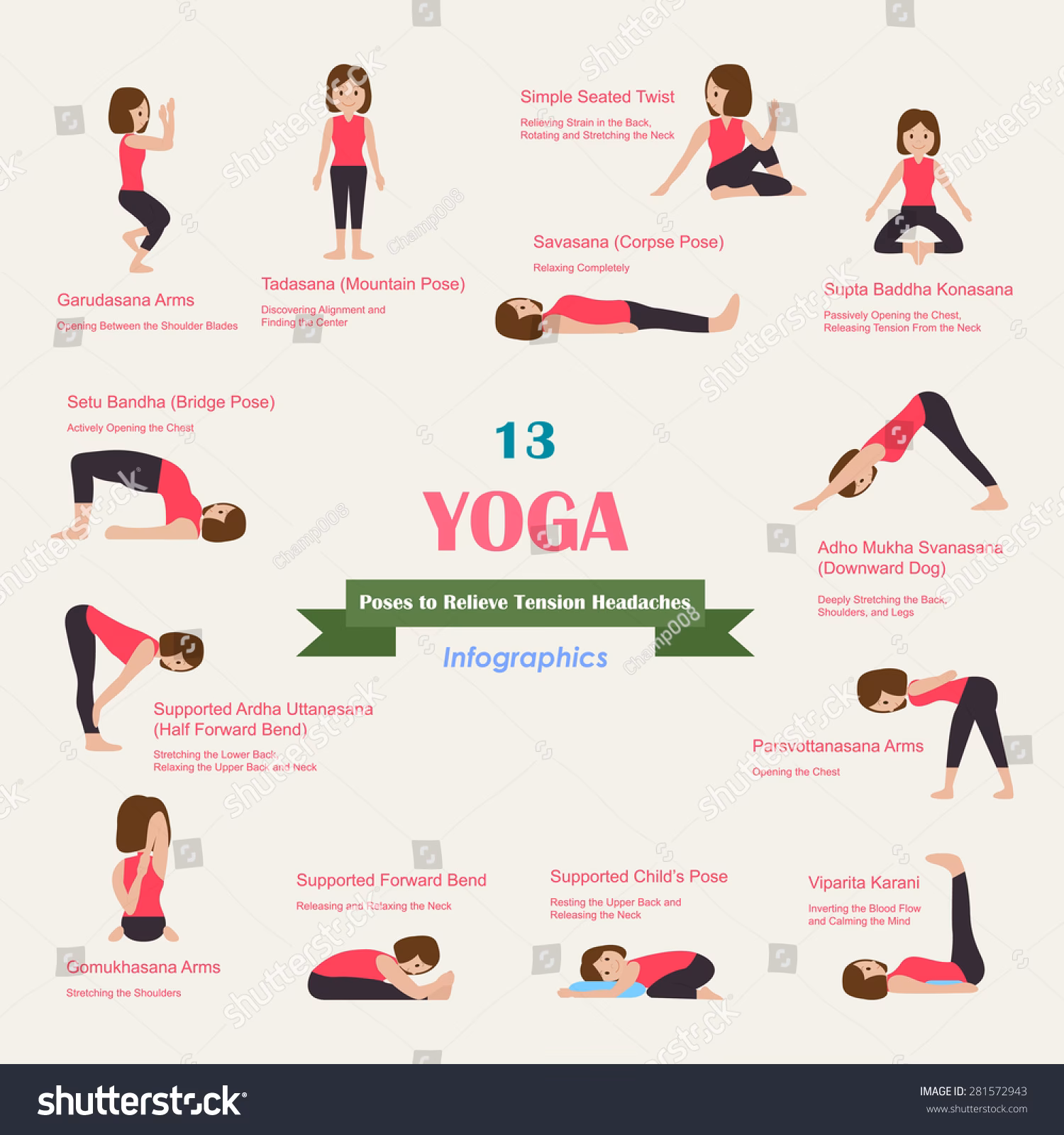 What pressure points get rid of tension headaches?