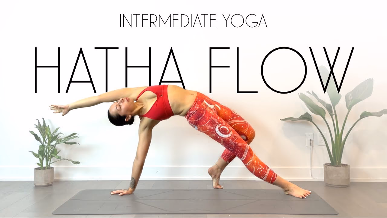 What is Hatha flow yoga?