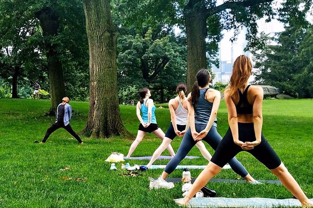 Can you workout in Central Park?