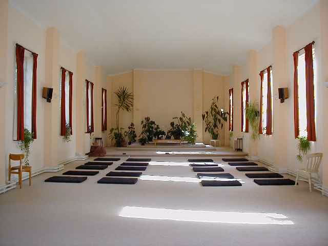 What is a meditation center?