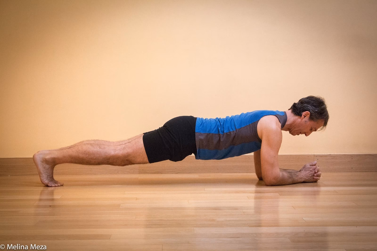 What is the plank called in yoga?