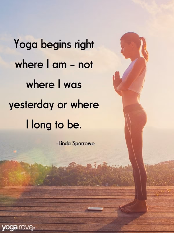 What is a new beginning yoga quote?