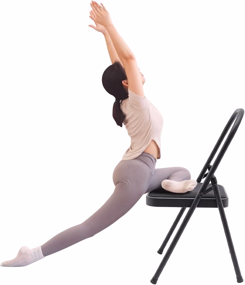 What is yoga with props called?