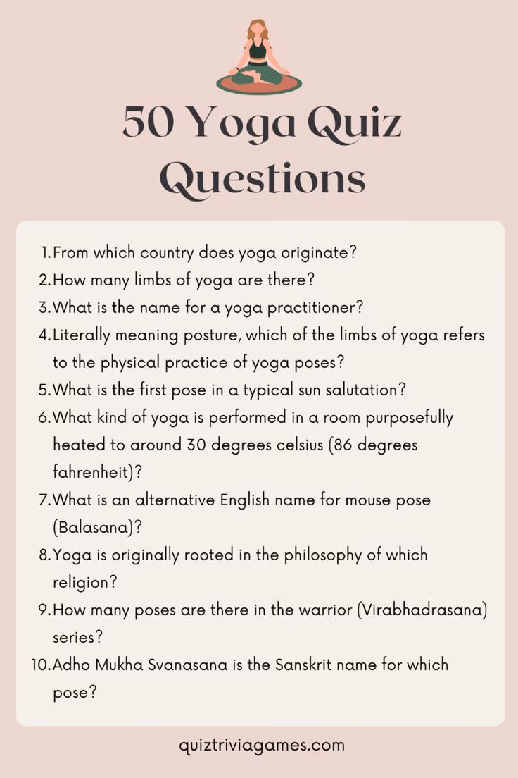 What are yoga questions and answers?