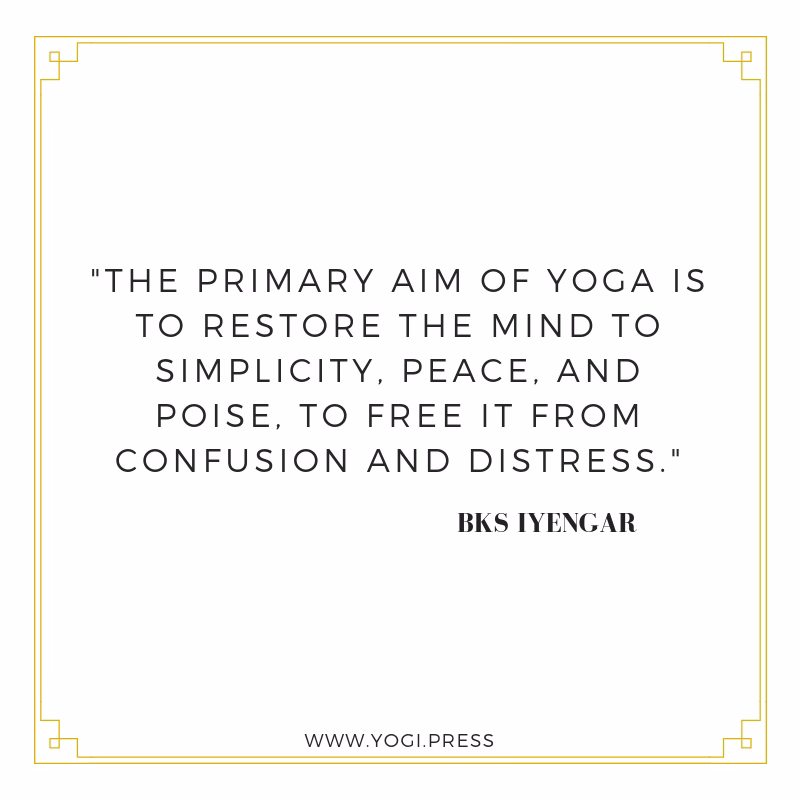 What is the philosophy of Iyengar yoga?