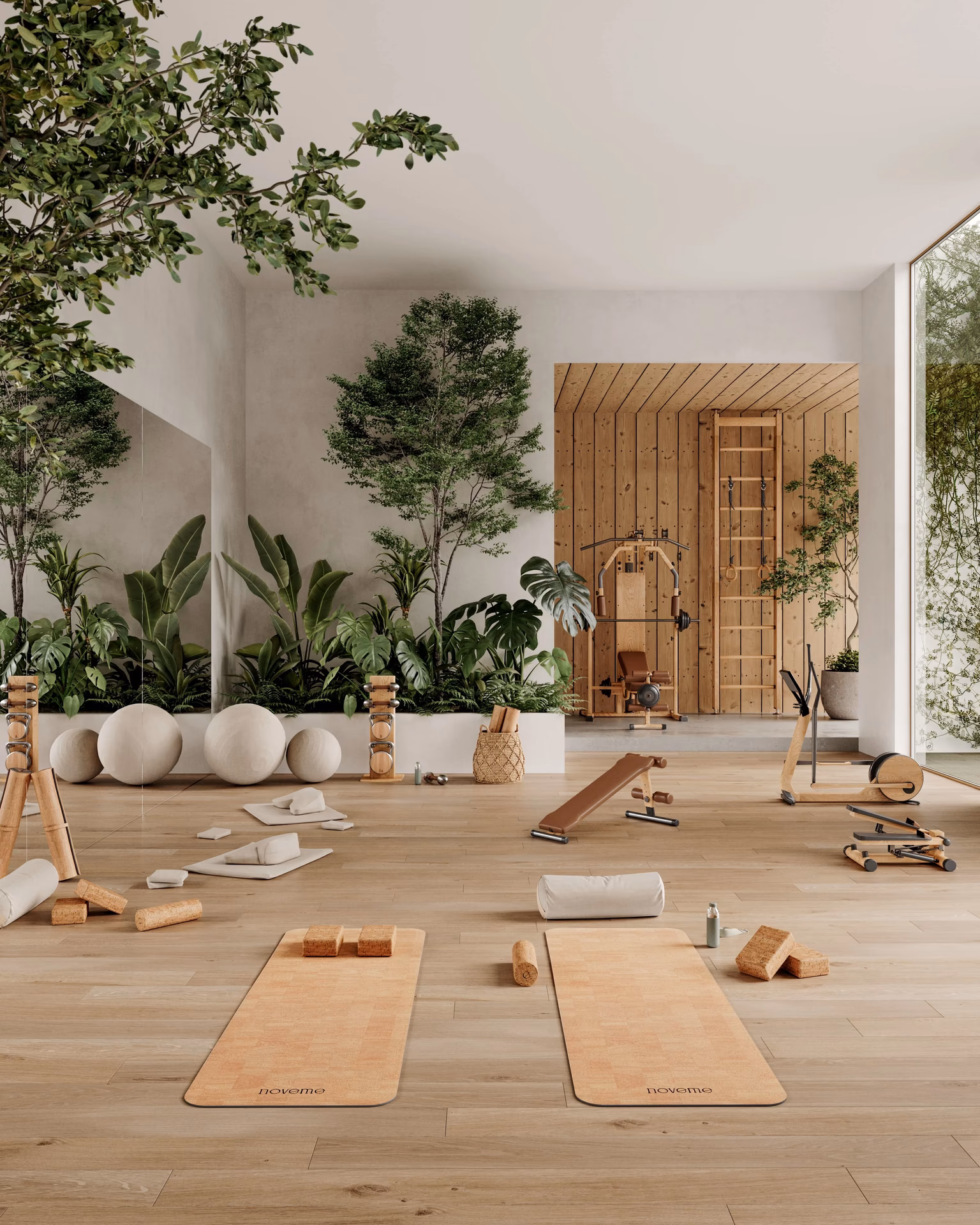How to decorate a yoga meditation room?