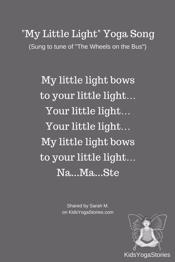 What are yoga songs called?