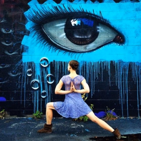 What is the art of letting go in yoga?