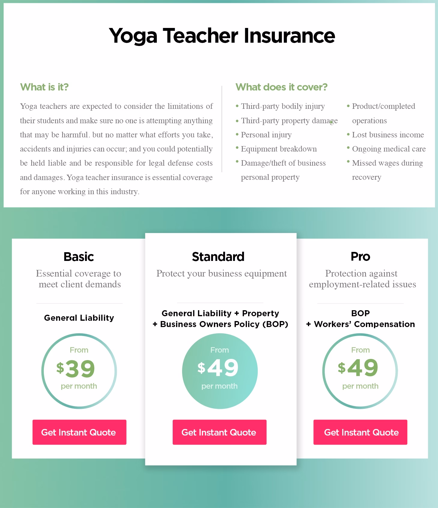 How much does a $1,000,000 liability insurance policy cost?